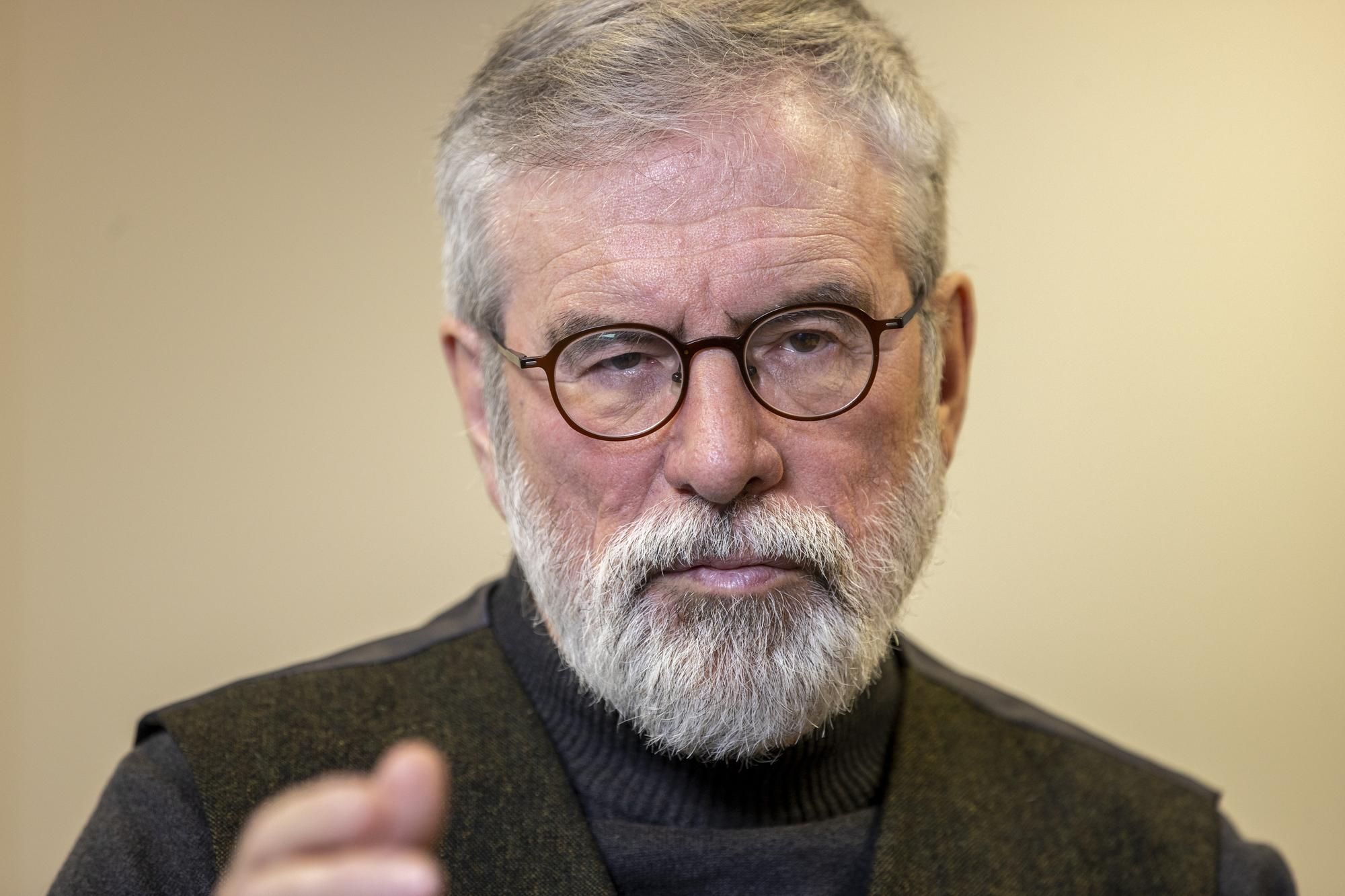 Gerry Adams refused internment compensation following changes to the Legacy Bill