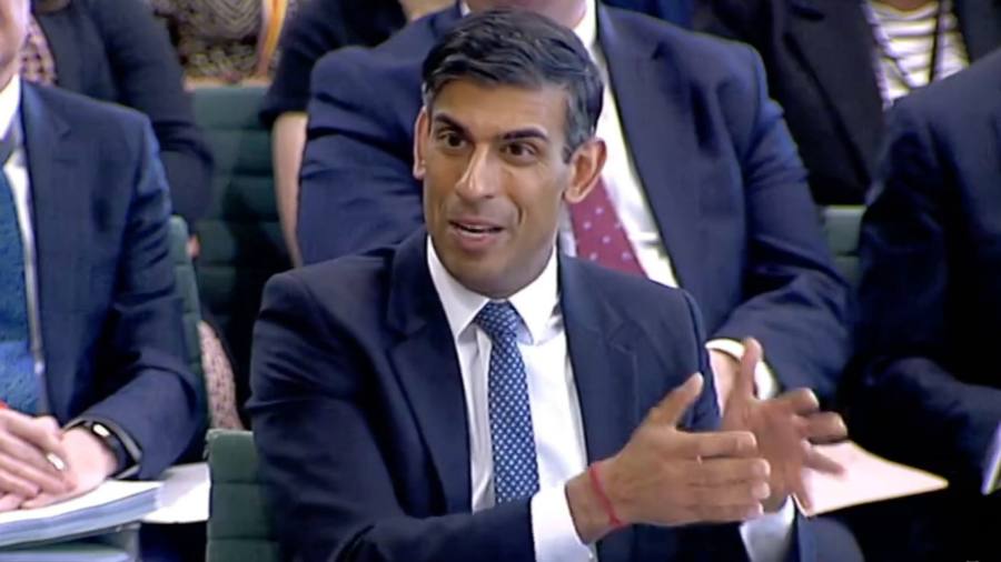 Sunak acknowledged UK inflation was proving 'more persistent' than expected